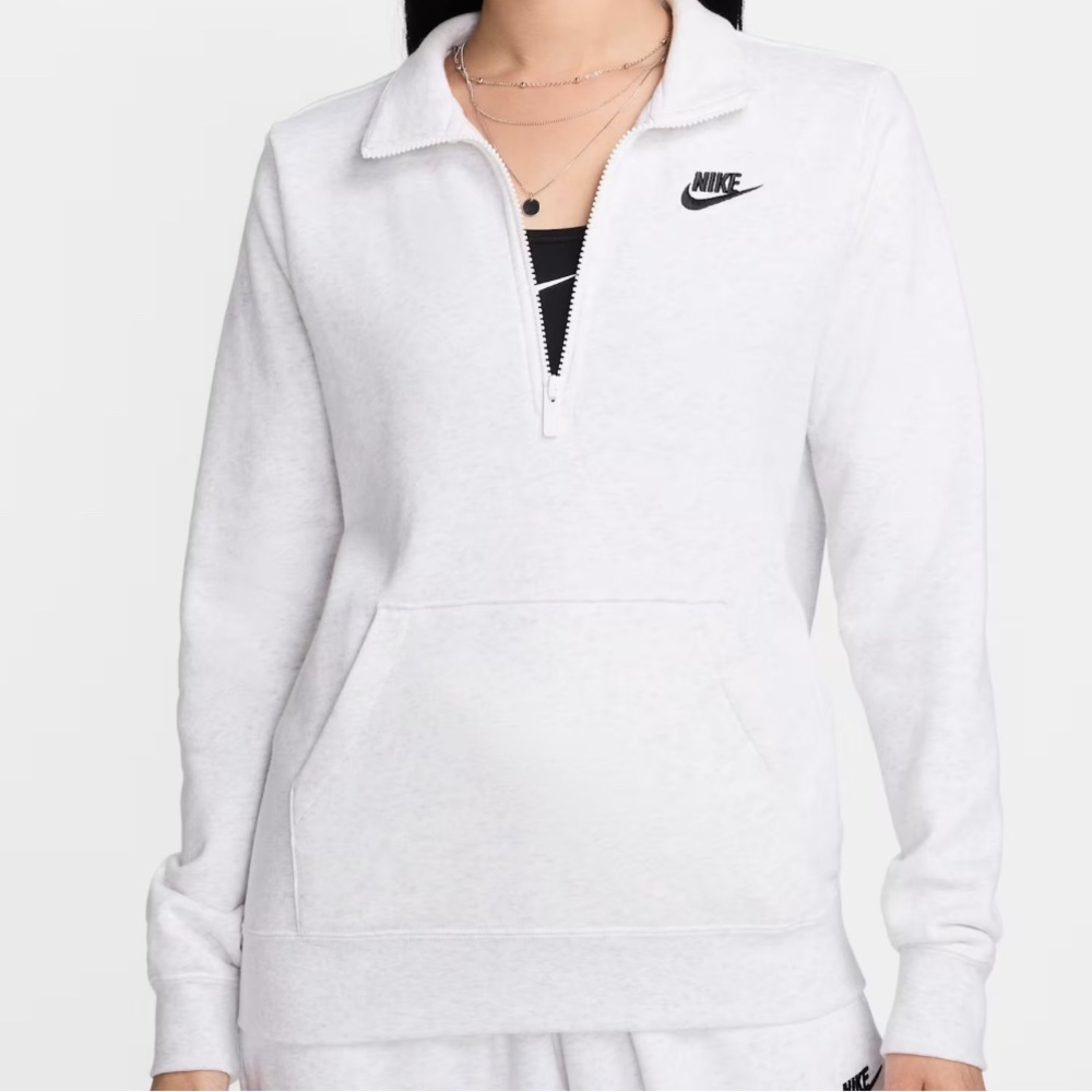 Nike fleece 1/2 zip sweatshirt